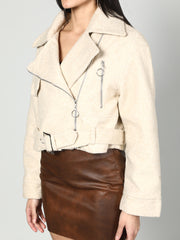 Gaiia Women Solid Colour Mount Jacket