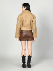 Gaiia Women Solid Colour Mount Jacket