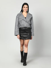 Gaiia Women Solid Colour Mount Jacket