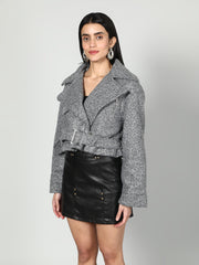 Gaiia Women Solid Colour Mount Jacket