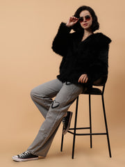 Gaiia Cosy Faux Fur Jacket