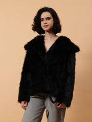 Gaiia Cosy Faux Fur Jacket