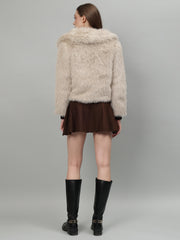 Gaiia Cosy Fur Cropped Jacket