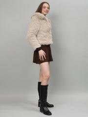 Gaiia Cosy Fur Cropped Jacket