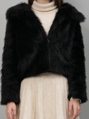Gaiia Cosy Fur Cropped Jacket