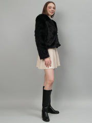 Gaiia Cosy Fur Cropped Jacket