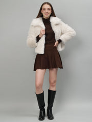 Gaiia Cosy Fur Cropped Jacket