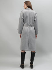 Gaiia Solid Colour Single Breasted Coat