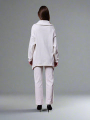 Gaiia Full Sleeves Solid Zipper Co-Ord Set