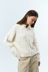 Gaiia Women Winter Embellished Hoodie