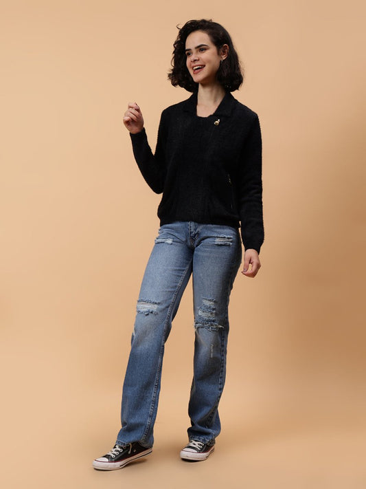 Gaiia Women Stylish Winter Warm Fur Jacket - GAIIA