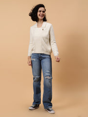 Gaiia Women Stylish Winter Warm Fur Jacket