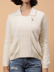 Gaiia Women Stylish Winter Warm Fur Jacket