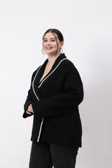 Gaiia Women Oversized Short Coat