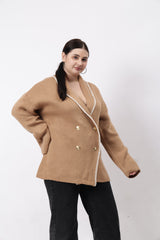 Gaiia Women Oversized Short Coat