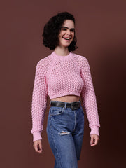 Gaiia Knit Sweater With Open Back