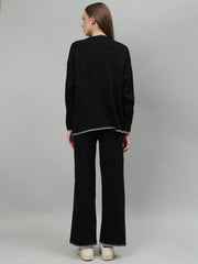 Gaiia New Round Neck Pocket Pattern Co-Ord Set