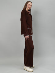 Gaiia New Round Neck Pocket Pattern Co-Ord Set