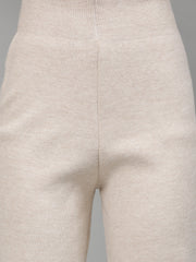 Gaiia Women Solid Color High Neck Co-Ord Set