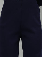 Gaiia Women Solid Color High Neck Co-Ord Set