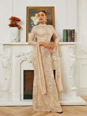 Gaiia Regal Radiance Sequin Dress - Golden