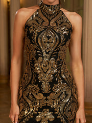 Gaiia Midnight Majesty Dress - Black