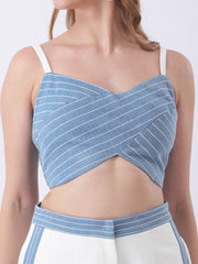 Gaiia Denim Co-Ord Set