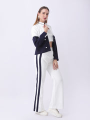 Gaiia Three Piece Loungewear Co-Ord Set - White