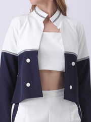 Gaiia Three Piece Loungewear Co-Ord Set - White