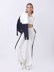 Gaiia Three Piece Loungewear Co-Ord Set - White