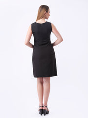 Gaiia Formal Bodycon Dress - Black