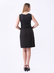 Gaiia Formal Bodycon Dress - Black