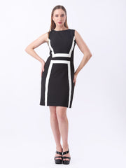 Gaiia Formal Bodycon Dress - Black