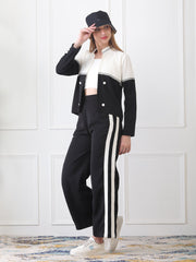 Gaiia Three Piece Loungewear Co-Ord Set - Black