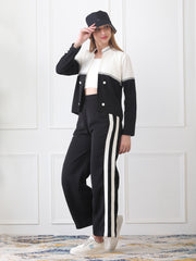 Gaiia Three Piece Loungewear Co-Ord Set - Black