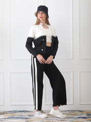 Gaiia Three Piece Loungewear Co-Ord Set - Black