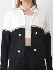 Gaiia Three Piece Loungewear Co-Ord Set - Black