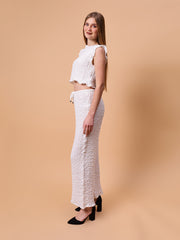 Gaiia Sleeveless Solid Color Co-Ord Set