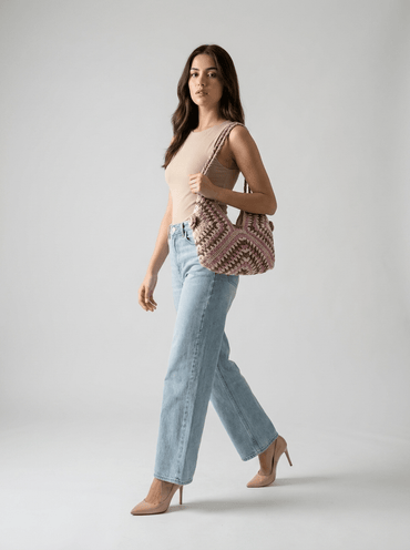 Handcrafted Crochet Hobo Shoulder Bag | GAIIA