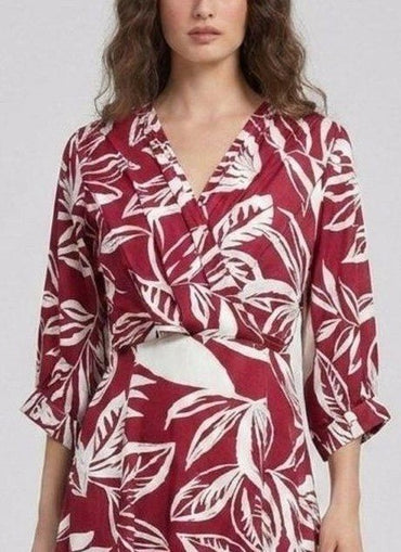 Lightweight Flowy Floral Printed Cotton Dress - GAIIA