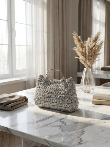 Silver Muse Handwoven Mini Bag - GAIIA