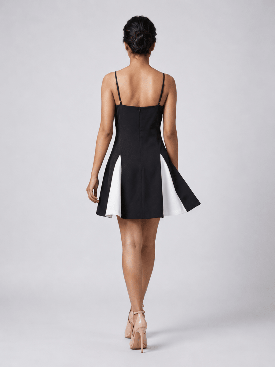 The Contrast Core Mini Dress - GAIIA