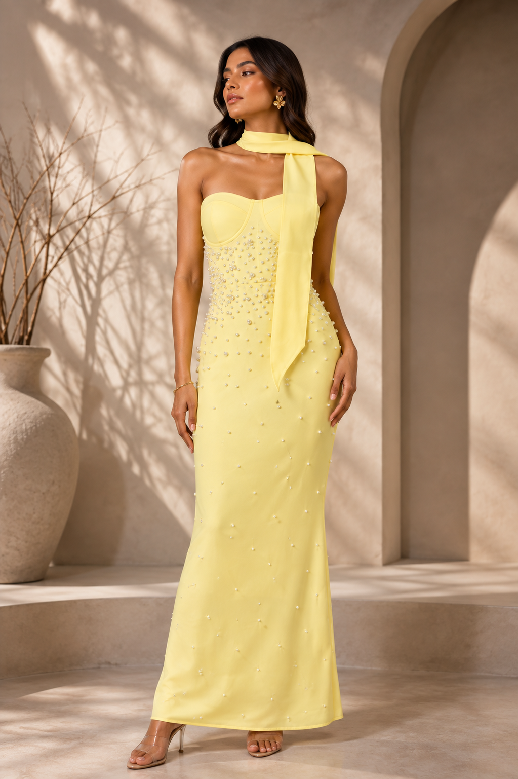 Buttercup Pearl Dress