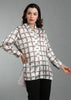 Women Regular Fit Checkered Spread Collar Casual Shirt