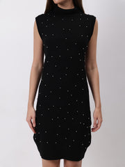 Women Sleevless Pullover Dress