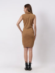 Women Sleevless Pullover Dress