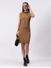 Women Sleevless Pullover Dress