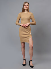 Self Design Bodycon Dress