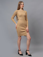 Self Design Bodycon Dress