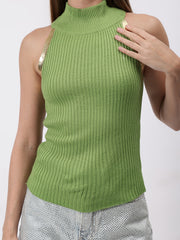 Women's Sleeveless Sweater Vest Tank Top